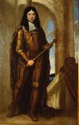 Guido Cagnacci Kaiser Leopold I. (1640-1705) im Kronungsharnisch France oil painting artist